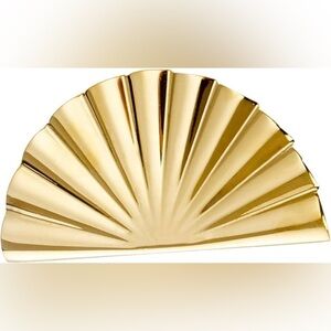 NWT Semi-Circle Gold Dresser Handles